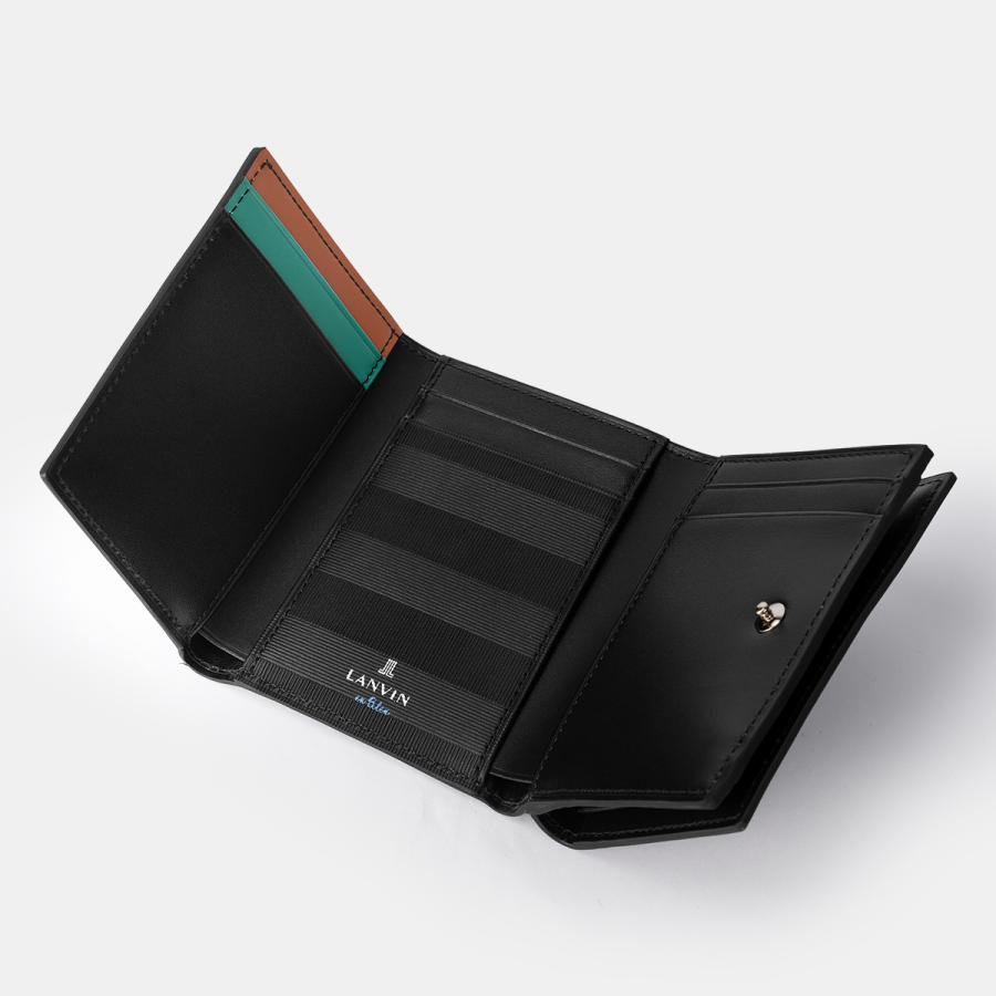 最大46% 2/19限定 ランバンオンブルー ポワール 三つ折り財布 本革 化粧箱付き ブランド LANVIN en Bleu 537604 | LANVIN en Bleu | 14