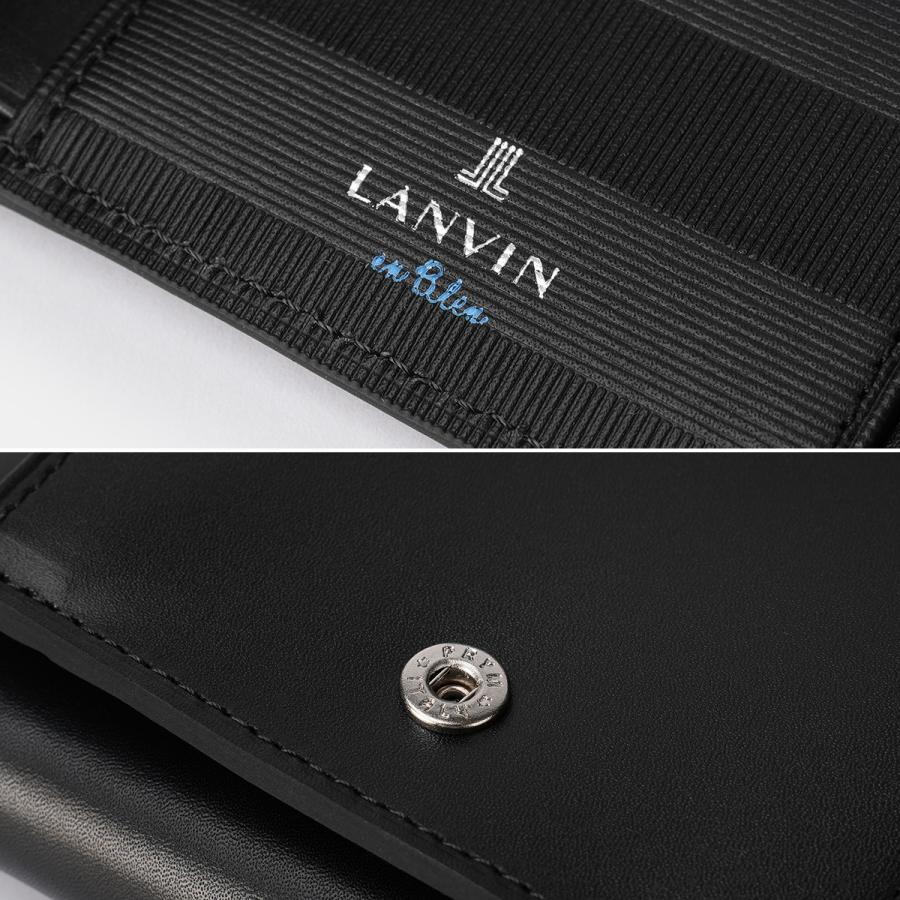最大51% 8/30限定 ランバンオンブルー ポワール 三つ折り財布 本革 化粧箱付き ブランド LANVIN en Bleu 537604 | LANVIN en Bleu | 17