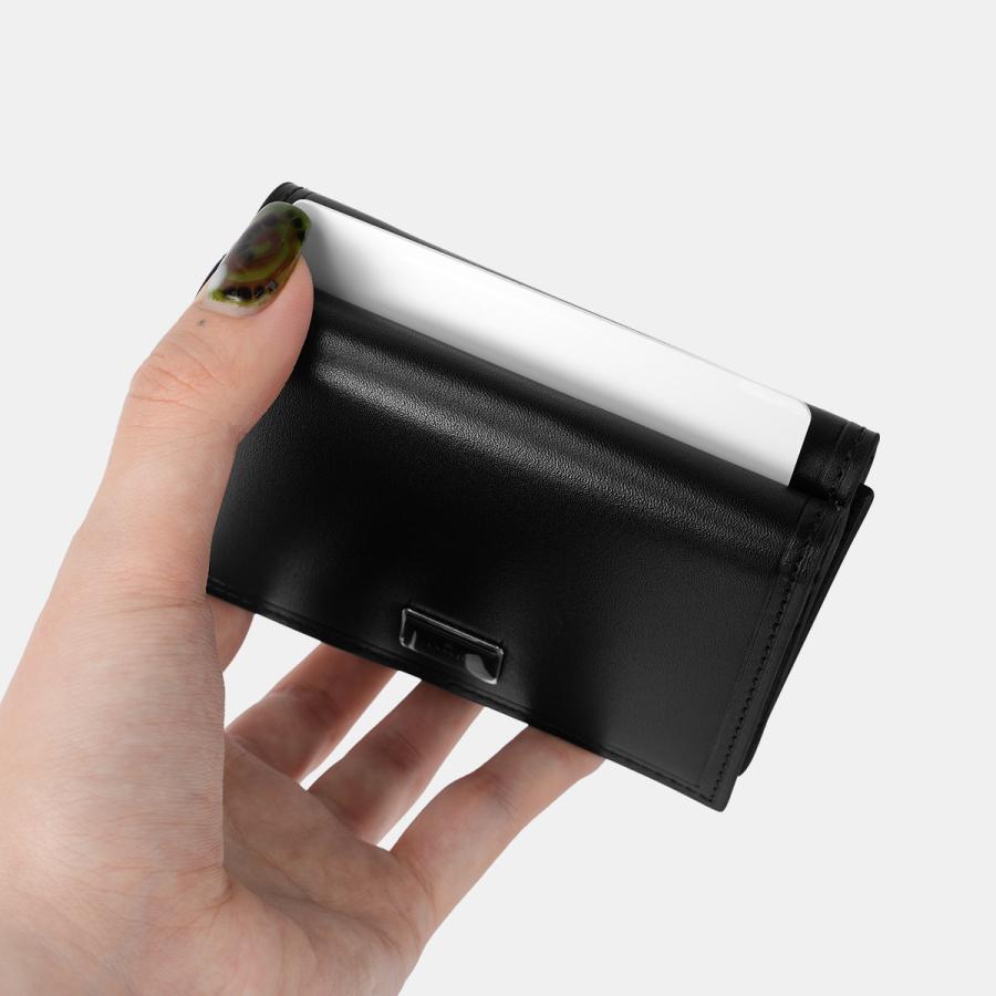 最大55% 3/15限定 ランバンオンブルー ポワール 三つ折り財布 本革 化粧箱付き ブランド LANVIN en Bleu 537604 | LANVIN en Bleu | 09