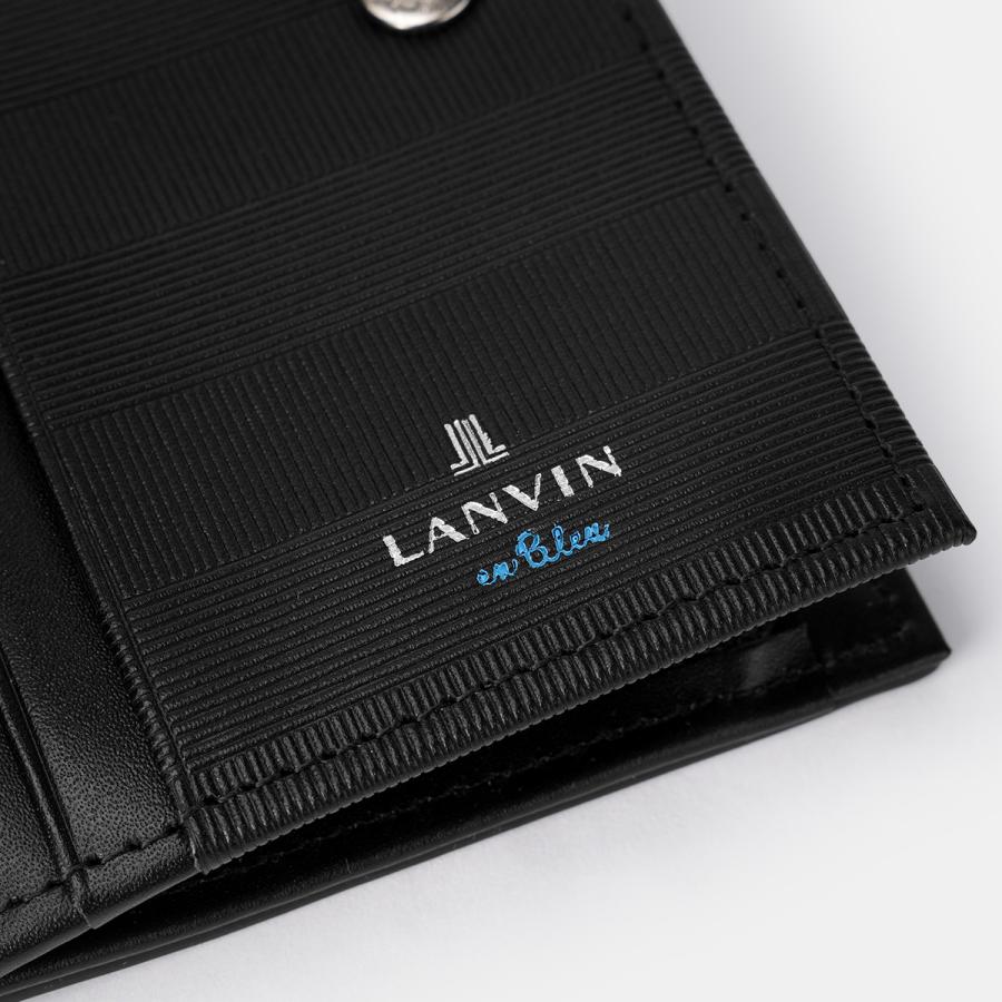 最大50% 10/4限定 ランバンオンブルー ポワール 二つ折り財布 本革 化粧箱付き ブランド LANVIN en Bleu 537605 | LANVIN en Bleu | 13