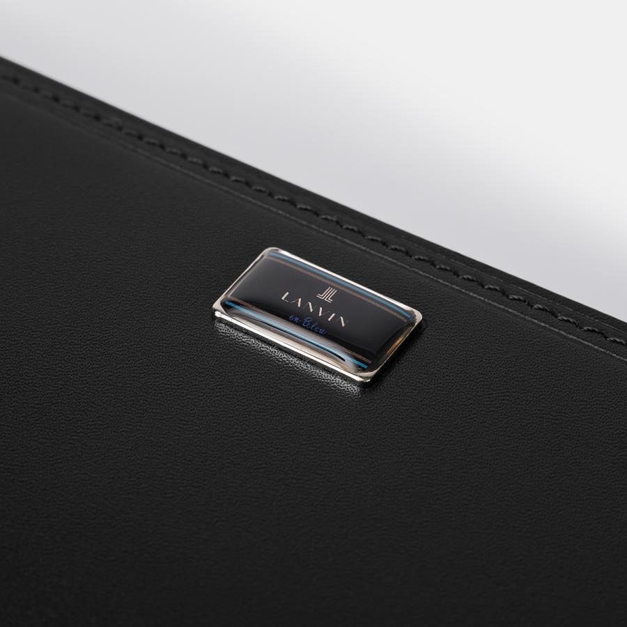 最大51% 3/30限定 ランバンオンブルー ポワール 長財布 ラウンドファスナー 本革 化粧箱付き ブランド LANVIN en Bleu 537607 | LANVIN en Bleu | 10