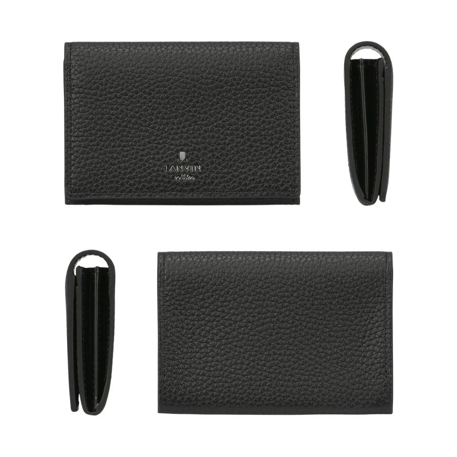 最大49% 4/1限定 ランバンオンブルー モル カードケース 名刺入れ 本革 シュリンクレザー メンズ ブランド 化粧箱付き LANVIN en Bleu Molle 538601 | LANVIN en Bleu | 06