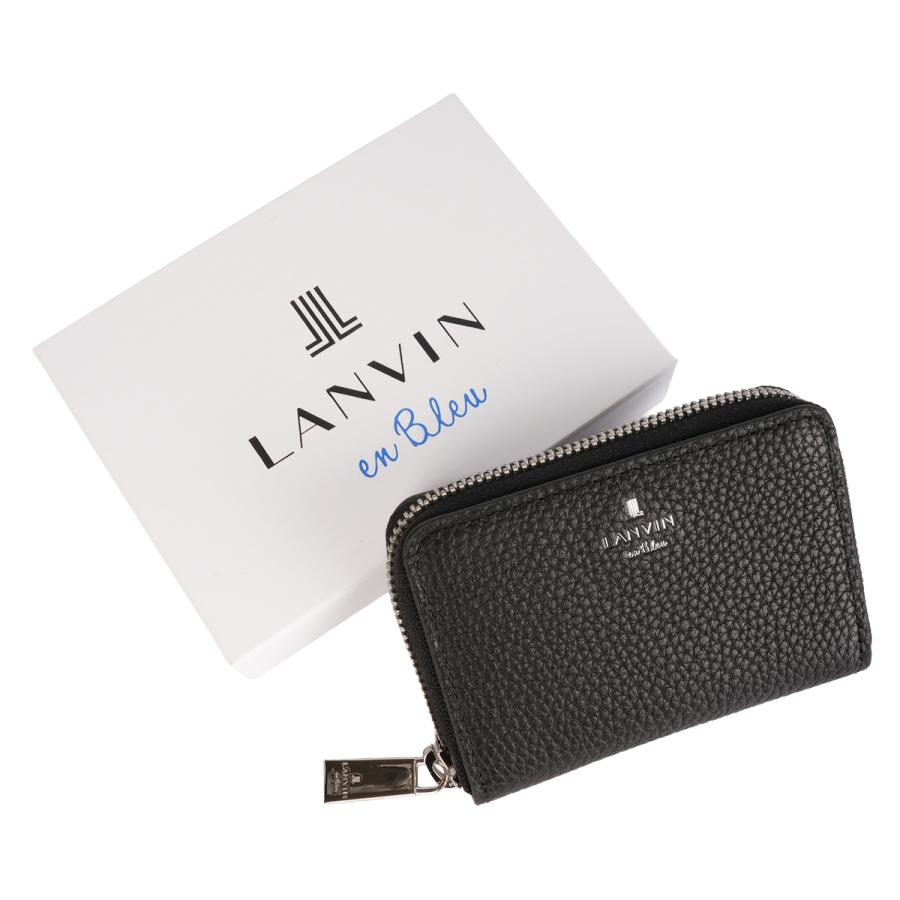 ランバンオンブルー モル 小銭入れ ラウンドファスナー カードポケット 本革 メンズ ブランド 化粧箱付き LANVIN en Bleu Molle 538602 | LANVIN en Bleu | 17