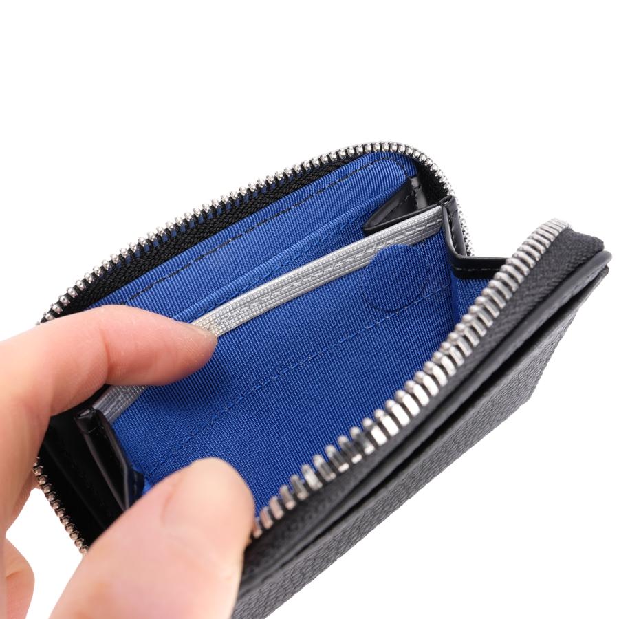 最大51% 3/13まで ランバンオンブルー モル 小銭入れ ラウンドファスナー カードポケット 本革 メンズ ブランド 化粧箱付き LANVIN en Bleu Molle 538602 | LANVIN en Bleu | 08