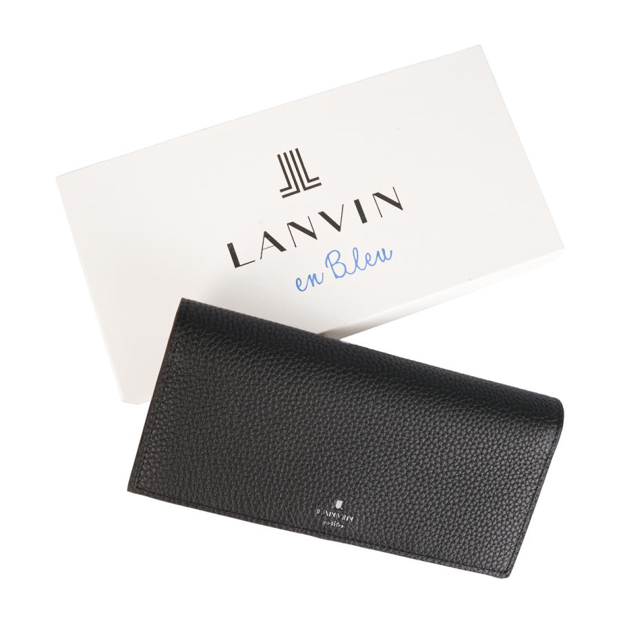 最大51% 9/15限定 ランバンオンブルー モル 長財布 本革 シュリンクレザー メンズ ブランド 化粧箱付き LANVIN en Bleu Molle lenb-538605 | LANVIN en Bleu | 16