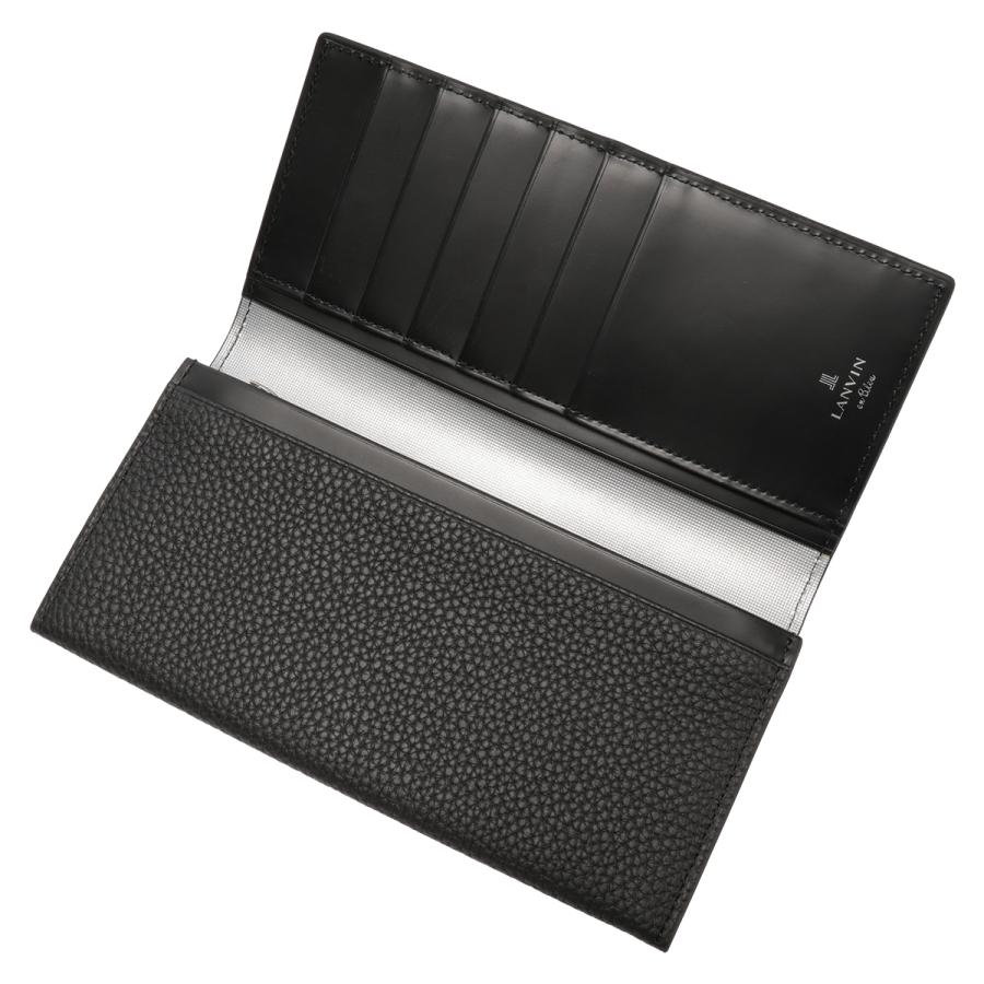 ランバンオンブルー モル 長財布 本革 シュリンクレザー メンズ ブランド 化粧箱付き LANVIN en Bleu Molle lenb-538605 | LANVIN en Bleu | 08
