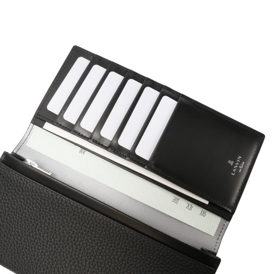ランバンオンブルー モル 長財布 本革 シュリンクレザー メンズ ブランド 化粧箱付き LANVIN en Bleu Molle lenb-538605 | LANVIN en Bleu | 09