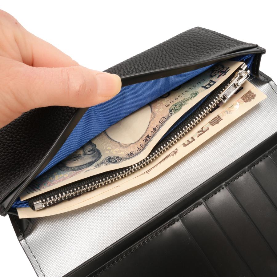 ランバンオンブルー モル 長財布 本革 シュリンクレザー メンズ ブランド 化粧箱付き LANVIN en Bleu Molle lenb-538605 | LANVIN en Bleu | 10