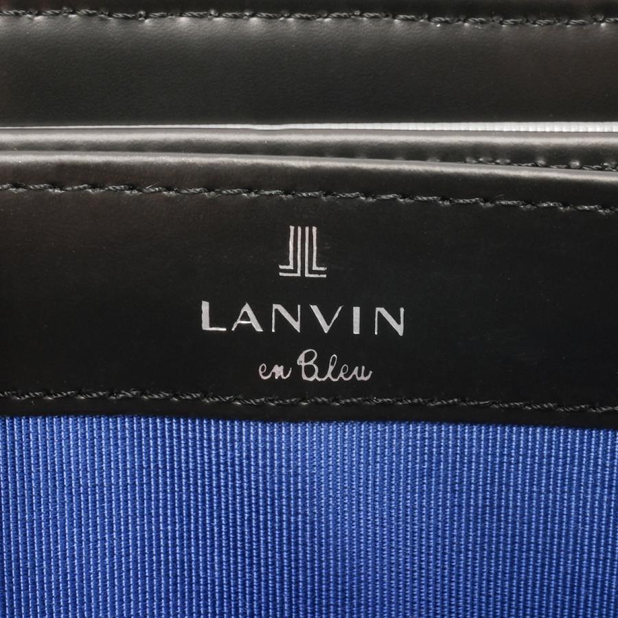最大51% 3/30限定 ランバンオンブルー モル 長財布 ラウンドファスナー 本革 シュリンクレザー メンズ ブランド 化粧箱付き LANVIN en Bleu Molle 538606 | LANVIN en Bleu | 11