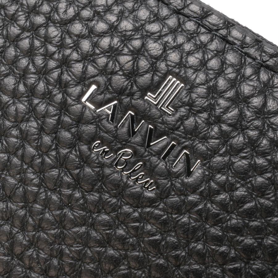 最大55% 1/30から ランバンオンブルー モル 長財布 ラウンドファスナー 本革 シュリンクレザー メンズ ブランド 化粧箱付き LANVIN en Bleu Molle 538606 | LANVIN en Bleu | 17