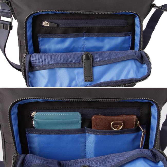 最大53% 3/1まで ランバンオンブルー バッグ ショルダーバッグ メンズ ブランド 斜めがけ 撥水 防水 LANVIN en Bleu 541102 | LANVIN en Bleu | 13