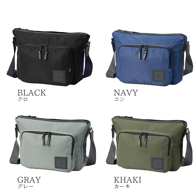 最大53% 3/1まで ランバンオンブルー バッグ ショルダーバッグ メンズ ブランド 斜めがけ 撥水 防水 LANVIN en Bleu 541102 | LANVIN en Bleu | 05