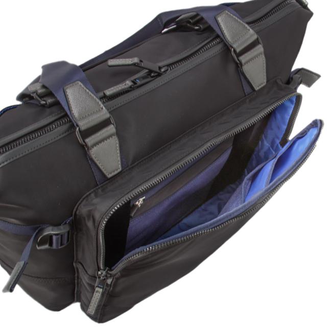 最大53% 3/1まで ランバンオンブルー バッグ トートバッグ メンズ ブランド ファスナー付き 大きめ 大容量 撥水 防水 A4 B4 LANVIN en Bleu 541301 | LANVIN en Bleu | 10