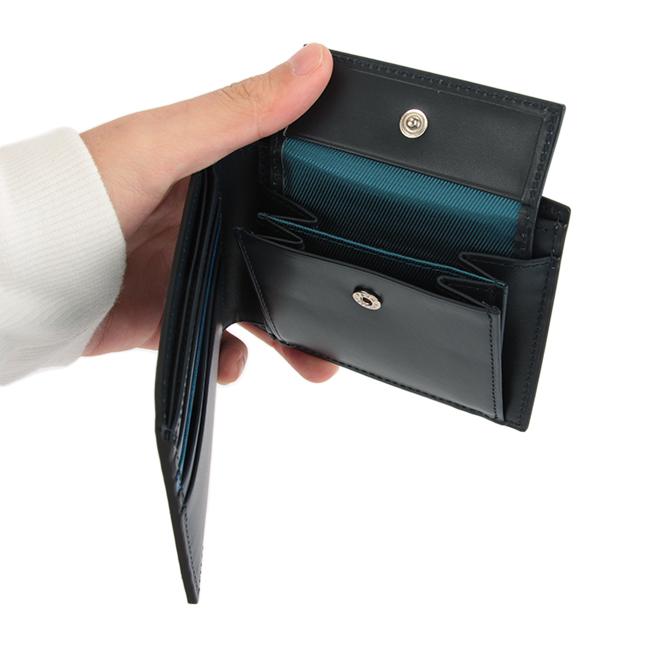 LANVIN en Bleu ランバンオンブルー ランバン 財布 二つ折り財布 本革