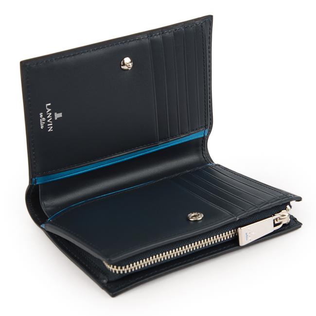 LANVIN en Bleu ランバンオンブルー ランバン 財布 二つ折り財布