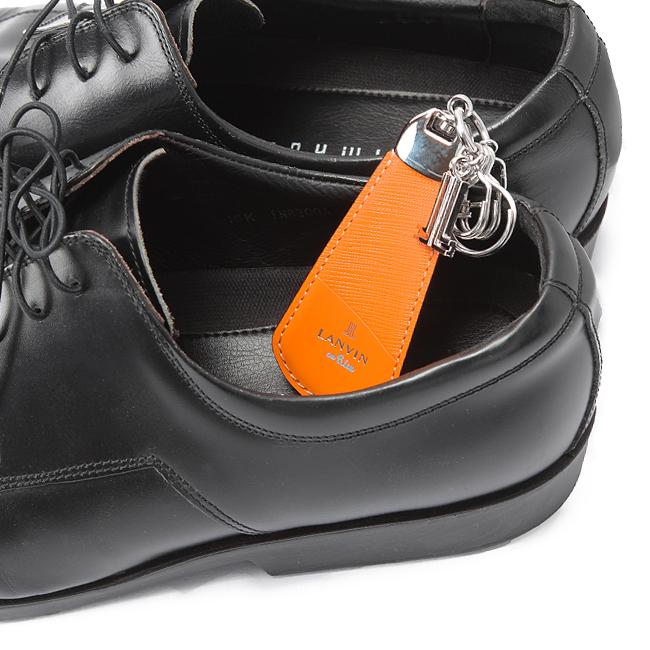 最大42% 1/4限定 ランバンオンブルー ランバン キーホルダー 靴べら 靴ベラ 携帯 本革 パーシャル LANVIN en Bleu 555617 | LANVIN en Bleu | 14