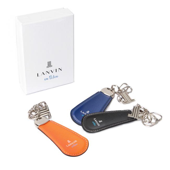 最大42% 3/11限定 ランバンオンブルー ランバン キーホルダー 靴べら 靴ベラ 携帯 本革 パーシャル LANVIN en Bleu 555617 | LANVIN en Bleu | 17