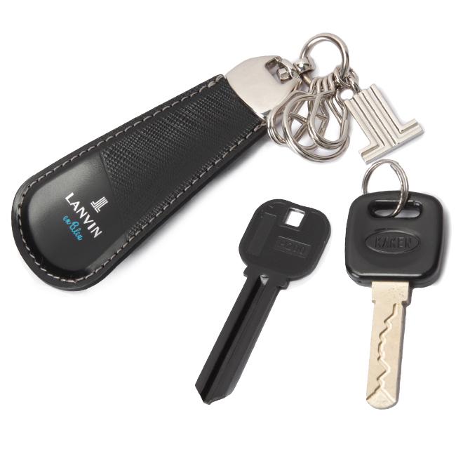 最大42% 3/11限定 ランバンオンブルー ランバン キーホルダー 靴べら 靴ベラ 携帯 本革 パーシャル LANVIN en Bleu 555617 | LANVIN en Bleu | 08