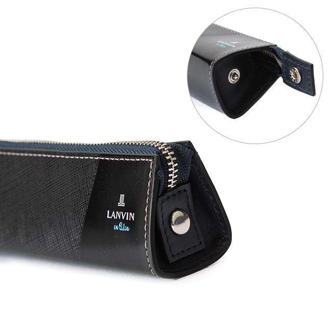 最大44% 3/1まで ランバンオンブルー ランバン ペンケース 本革 ブランド メンズ パーシャル LANVIN en Bleu 555618 | LANVIN en Bleu | 13