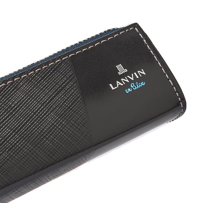 最大50% 10/7限定 ランバンオンブルー ランバン ペンケース 本革 ブランド メンズ パーシャル LANVIN en Bleu 555618 | LANVIN en Bleu | 14