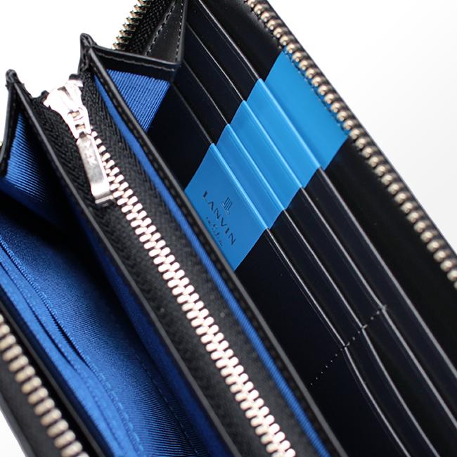 ランバンオンブルー 財布 長財布 メンズ レディース ブランド 本革 大 ...