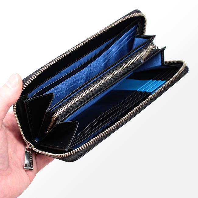 ランバンオンブルー 財布 長財布 メンズ レディース ブランド 本革 大 ...
