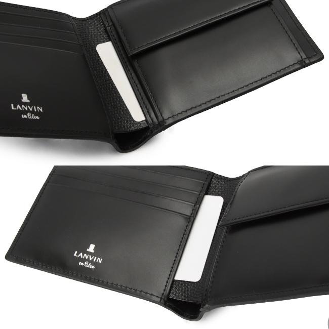 ランバンオンブルー 二つ折り財布 ハイデ 581604 定価16500円 LANVIN en Bleu ランバンオンブルー 二つ折り財布 581604 ハイデ