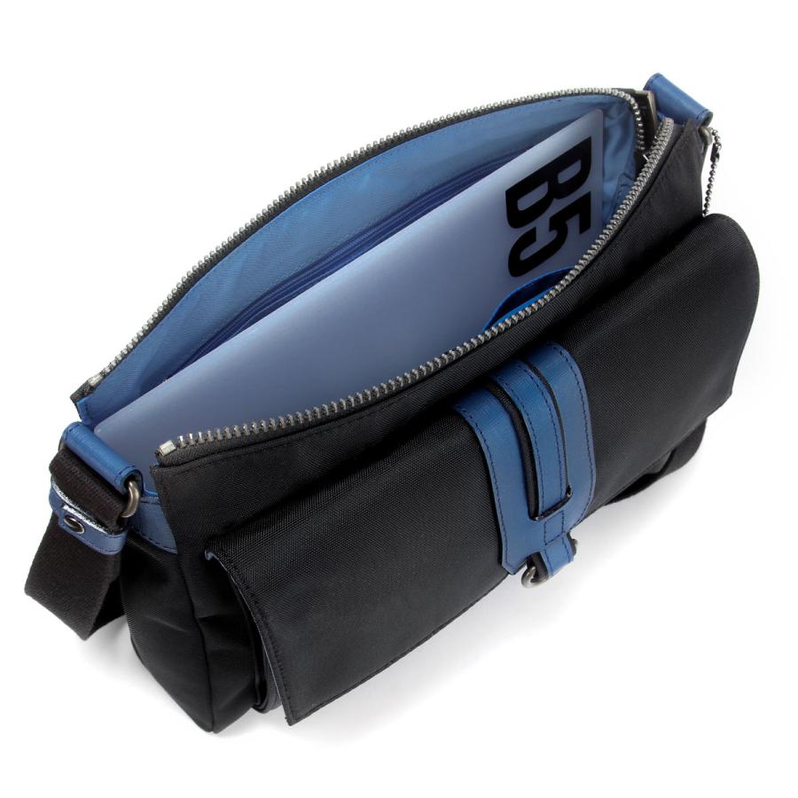 最大51% 1/11限定 ランバンオンブルー ショルダーバッグ メンズ ブランド 軽量 日本製 横型 小さめ 斜めがけ B5 ミニ ドロップ LANVIN en Bleu 588111 | LANVIN en Bleu | 10