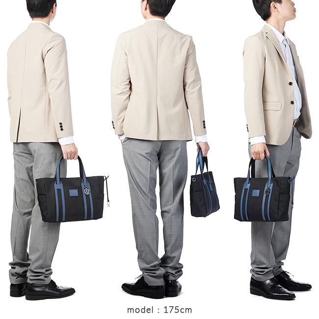 最大53% 3/1まで ランバンオンブルー トートバッグ メンズ レディース 軽量 撥水 日本製 小さめ 薄型 スリム ドライビングトート LANVIN en Bleu 588511 | LANVIN en Bleu | 08