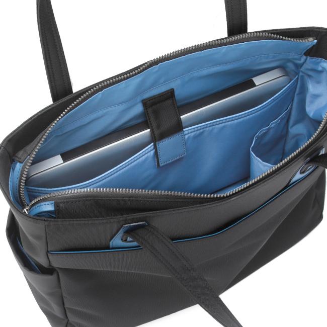 最大50% 3/5限定 ランバンオンブルー トートバッグ メンズ レディース 軽量 大容量 大きめ 撥水 日本製 薄型 スリム ファスナー付き LANVIN en Bleu 588711 | LANVIN en Bleu | 12