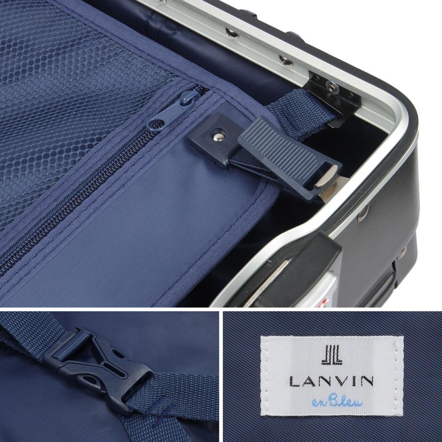 最大53% 3/1まで ランバンオンブルー ヴィラージュキャリー スーツケース Mサイズ 60L 静音 LANVIN en Bleu VIRAGE CARRY 595317 キャリーケース | LANVIN en Bleu | 10