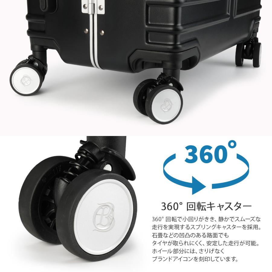 最大52% 9/14まで ランバンオンブルー ヴィラージュキャリー スーツケース Mサイズ 60L 静音 LANVIN en Bleu VIRAGE CARRY 595317 キャリーケース | LANVIN en Bleu | 11