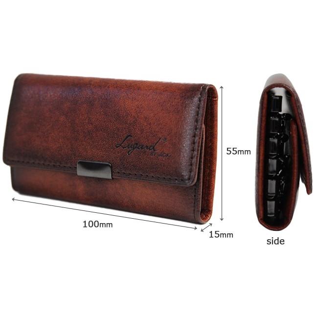 最大50% 3/5限定 ラガード キーケース メンズ 本革 レザー ギフト Lugard G3 5201 | LUGARD | 02