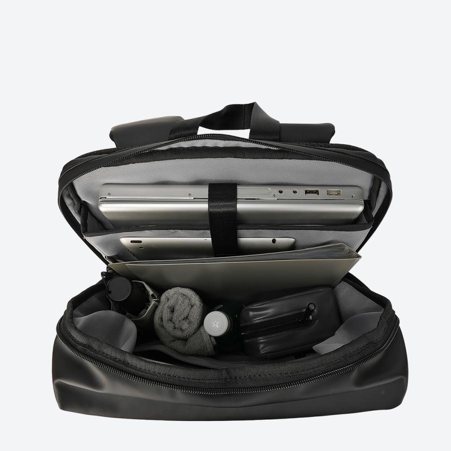 最大51% 3/3限定 マンセル アンクール リュック メンズ レディース 防水 薄型 通勤 軽量 ビジネスリュック A4 B4 30代 40代 50代 MANSEL Un coeur m-k908229 | MAN-SEL | 12