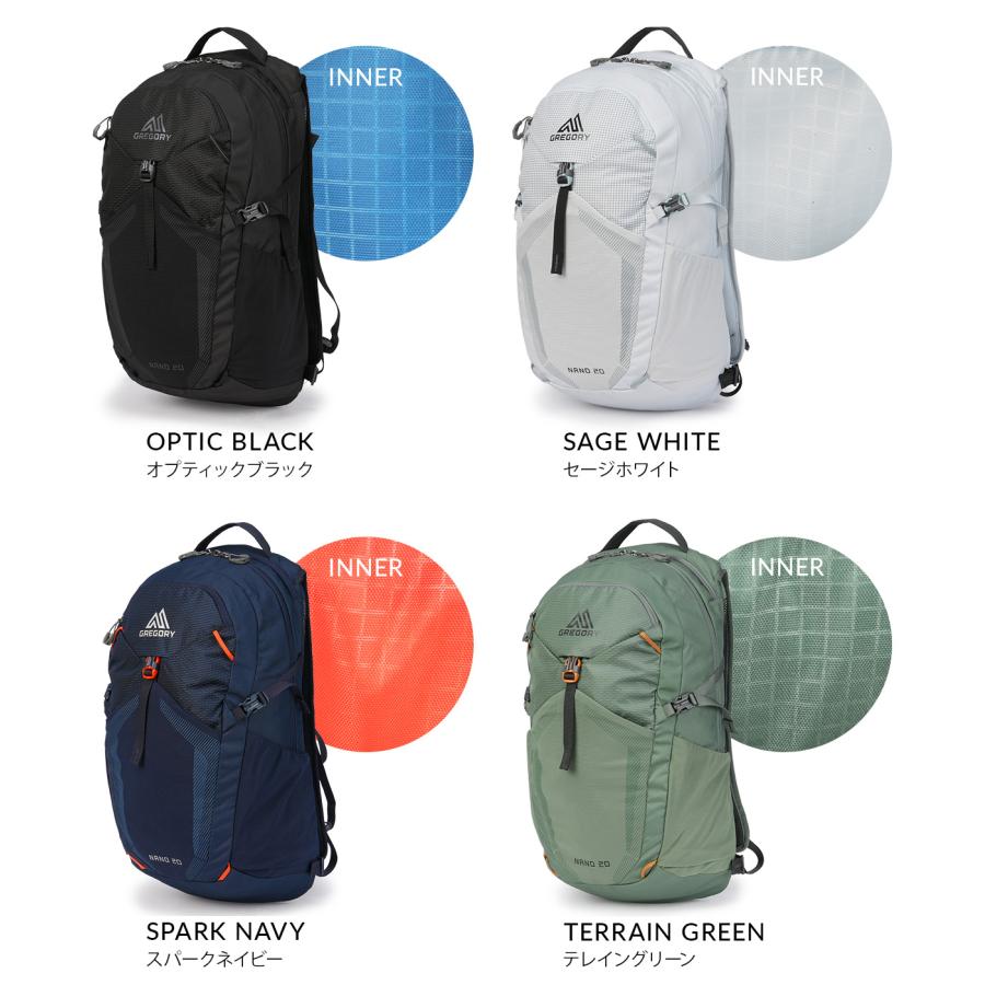 最大42% 4/22限定 グレゴリー エッセンシャルハイキング リュック バックパック 20L 軽量 通気性バックパネル チェストベルト GREGORY 43J*23030 | GREGORY | 07
