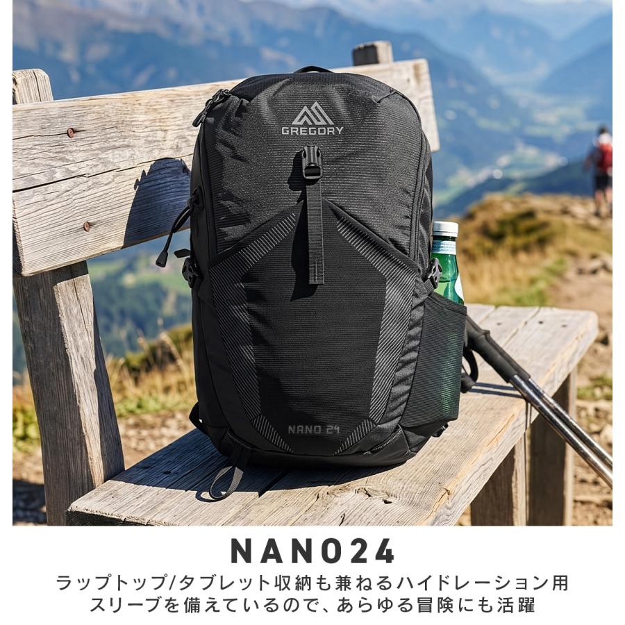 最大42% 8/18限定 グレゴリー リュック パックバック メンズ ブランド 軽量 登山 旅行 24L トレッキング エッセンシャルハイキング ナノ24 GREGORY 1530599974 | GREGORY | 05