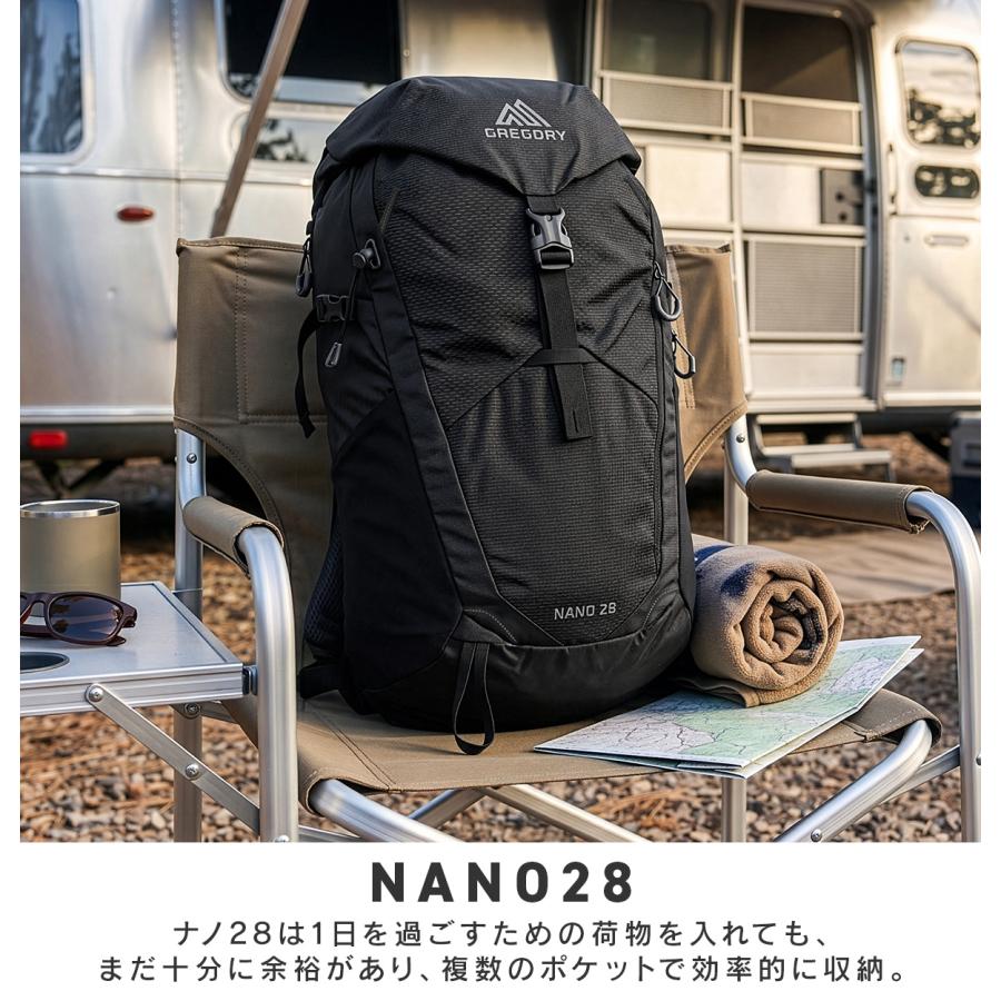 最大42% 8/18限定 グレゴリー リュック パックバック メンズ ブランド 登山 旅行 28L A4 トレッキング エッセンシャルハイキング ナノ28 GREGORY 1530349974 | GREGORY | 05