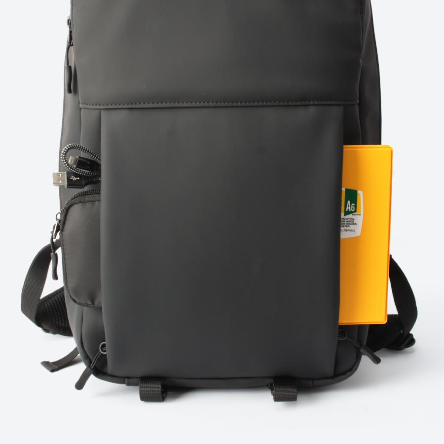 最大42% 3/8限定 マンセル ビジネスリュック リュック メンズ 防水 小さめ ブランド A4 50代 MANSEL 0001 | MAN-SEL | 13