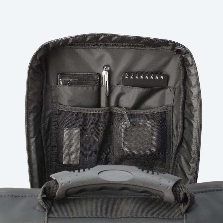 最大50% 2/15限定 マンセル ビジネスリュック リュック メンズ 防水 小さめ ブランド A4 50代 MANSEL 0001 | MAN-SEL | 14