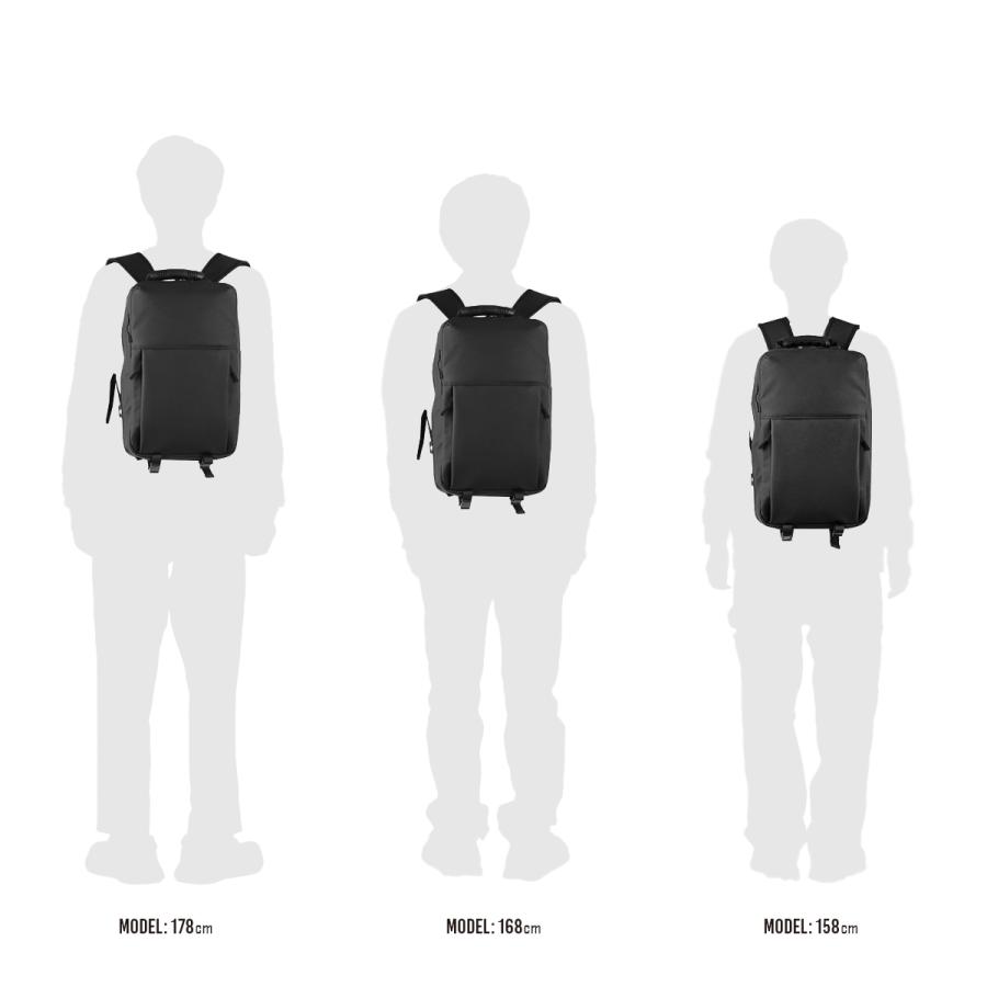最大50% 2/15限定 マンセル ビジネスリュック リュック メンズ 防水 小さめ ブランド A4 50代 MANSEL 0001 | MAN-SEL | 08