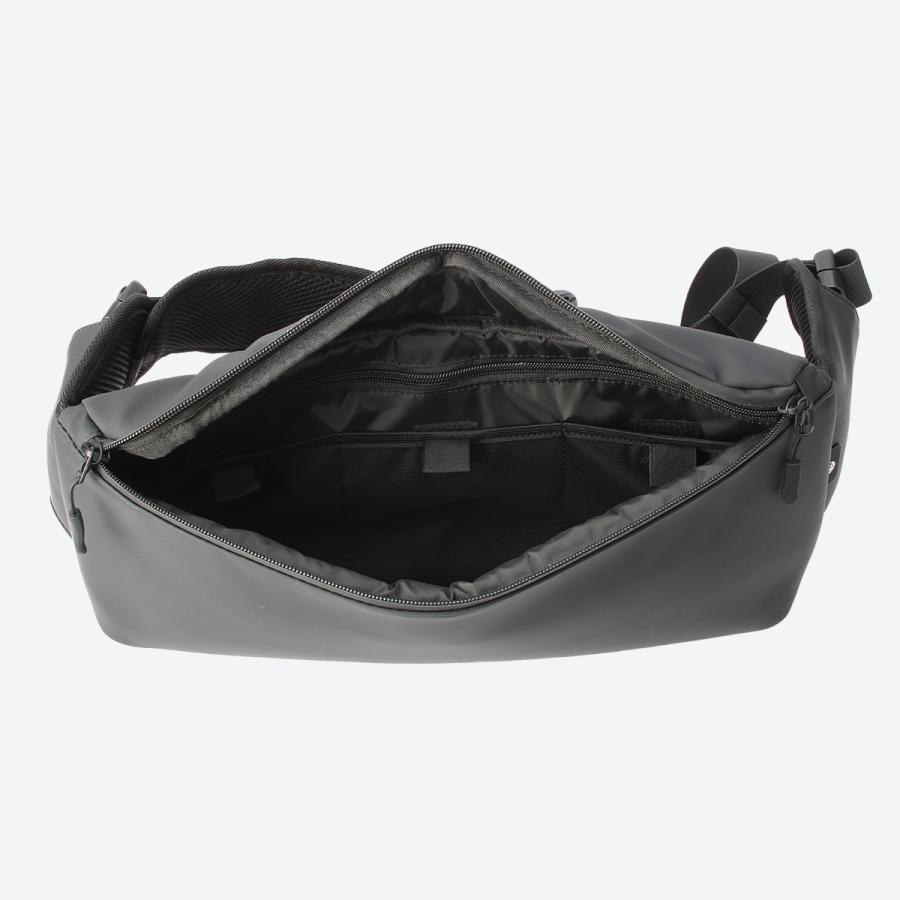 最大50% 2/15限定 マンセル ボディバッグ メンズ 防水 大容量 大きめ 薄型 薄い ウエストバッグ ブランド MANSEL 0004 | MAN-SEL | 12