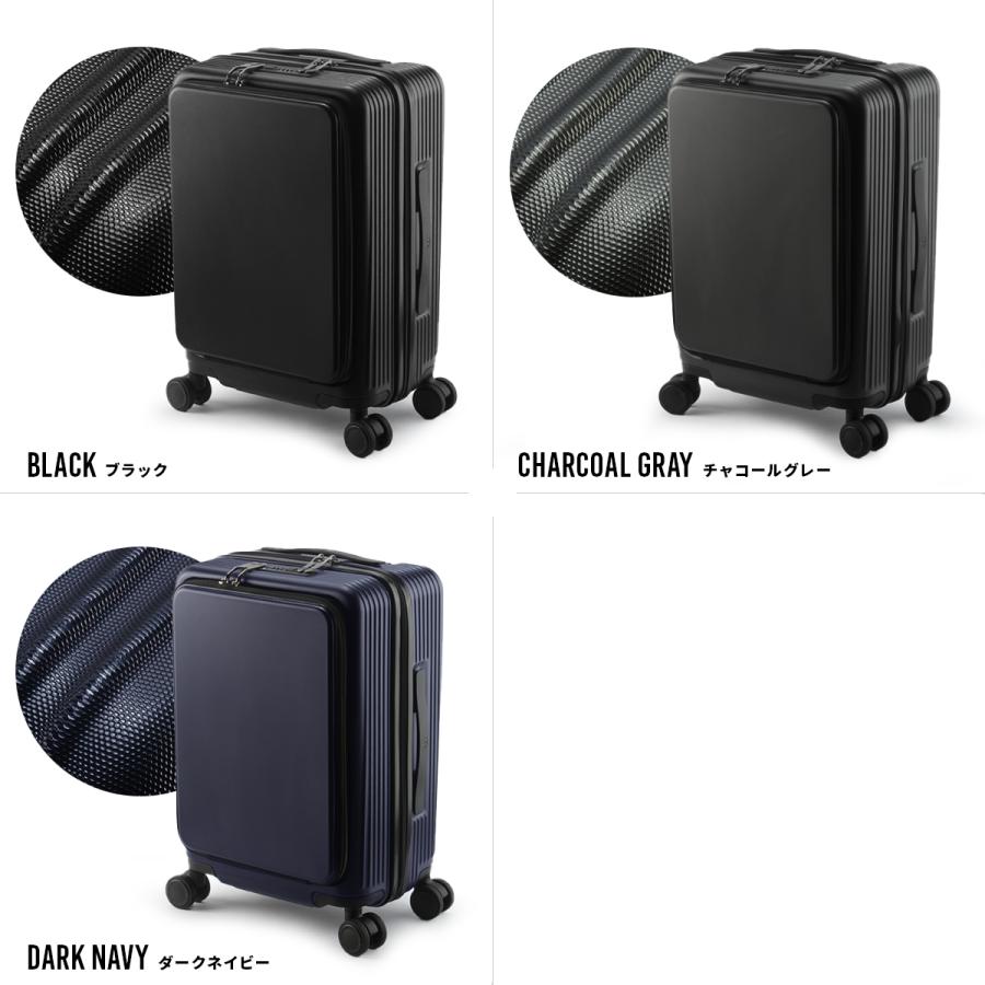 最大41% 4/25限定 マンセル スーツケース 機内持ち込み Sサイズ 2泊3日 フロントオープン ストッパー付き ブランド キャリーケース 軽量 mansel 0010 | MAN-SEL | 12