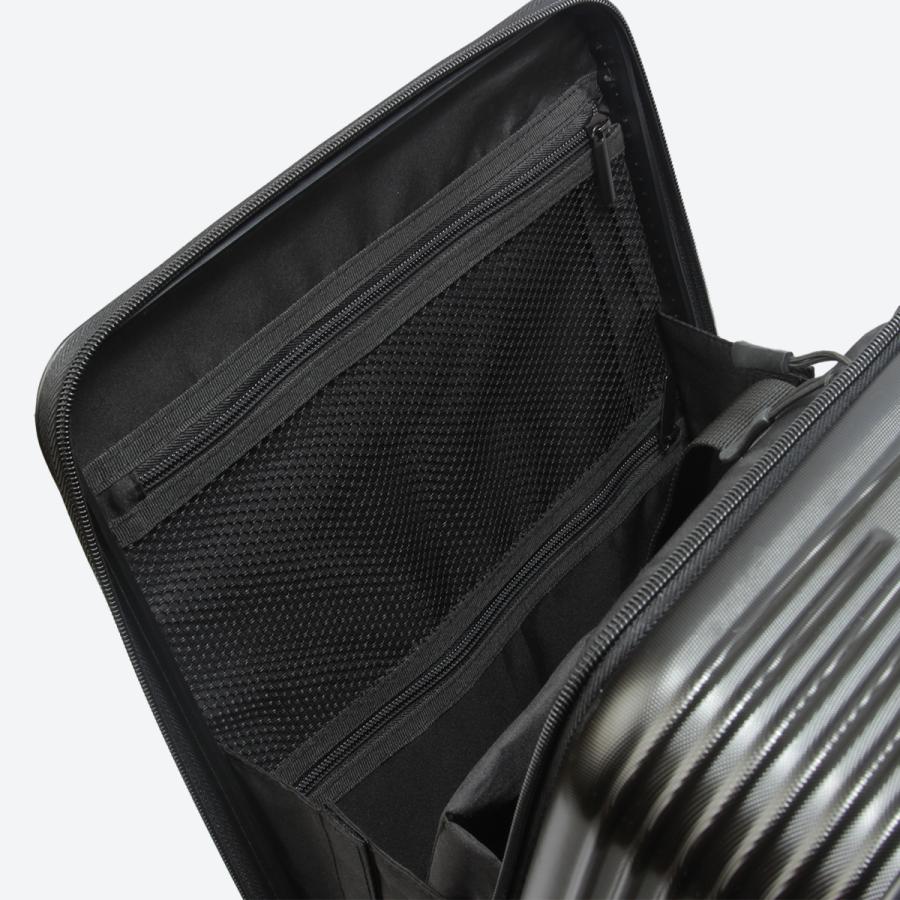 最大50% 12/25限定 マンセル スーツケース 機内持ち込み Sサイズ 2泊3日 3泊4日 フロントオープン ストッパー付き ブランド キャリーケース 軽量 mansel 0010 | MAN-SEL | 16