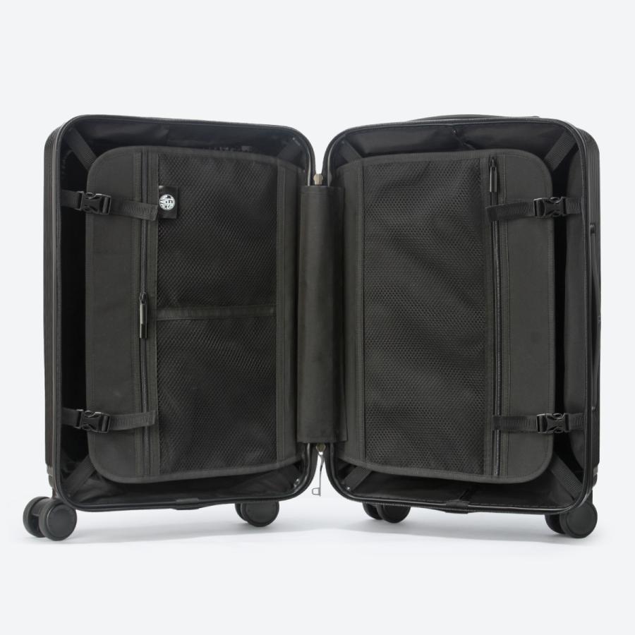 最大44% 3/22まで マンセル スーツケース 機内持ち込み Sサイズ 2泊3日 フロントオープン ストッパー付き ブランド キャリーケース 軽量 mansel 0010 cppr | MAN-SEL | 17