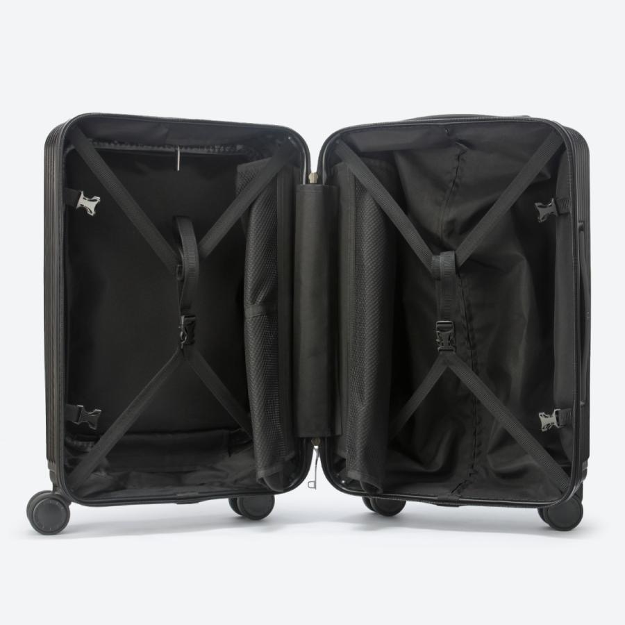 最大41% 4/25限定 マンセル スーツケース 機内持ち込み Sサイズ 2泊3日 フロントオープン ストッパー付き ブランド キャリーケース 軽量 mansel 0010 | MAN-SEL | 19