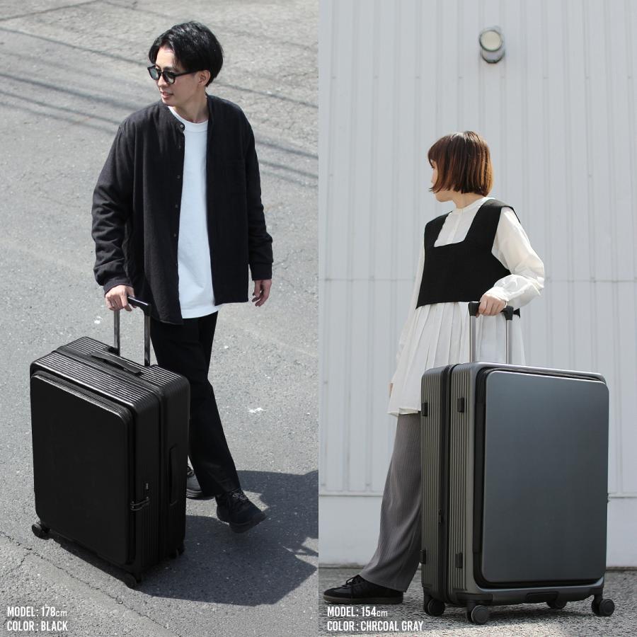最大42% 9/15限定 マンセル スーツケース 100L 拡張 片開き ストッパー付き Lサイズ LL XL フロントオープン キャリーケース 大容量 海外 mansel 0011 | MAN-SEL | 08
