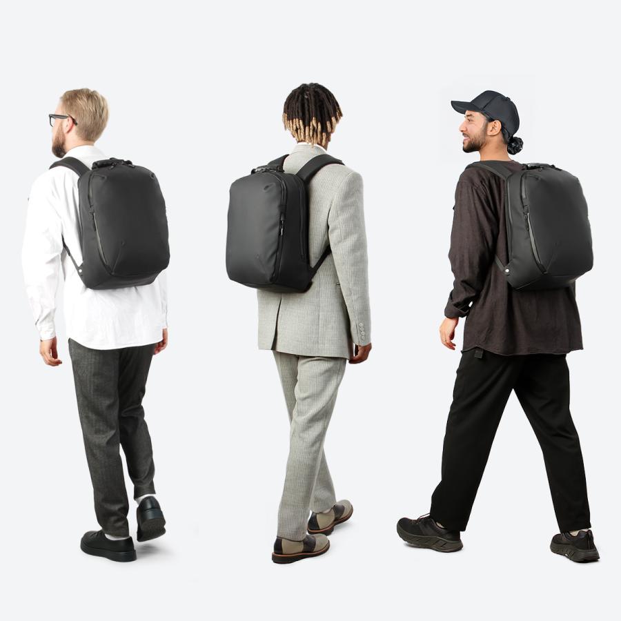 最大50% 2/15限定 マンセル ビジネスリュック リュック メンズ 防水 大容量 ブランド A4 50代 mansel 0013 | MAN-SEL | 05