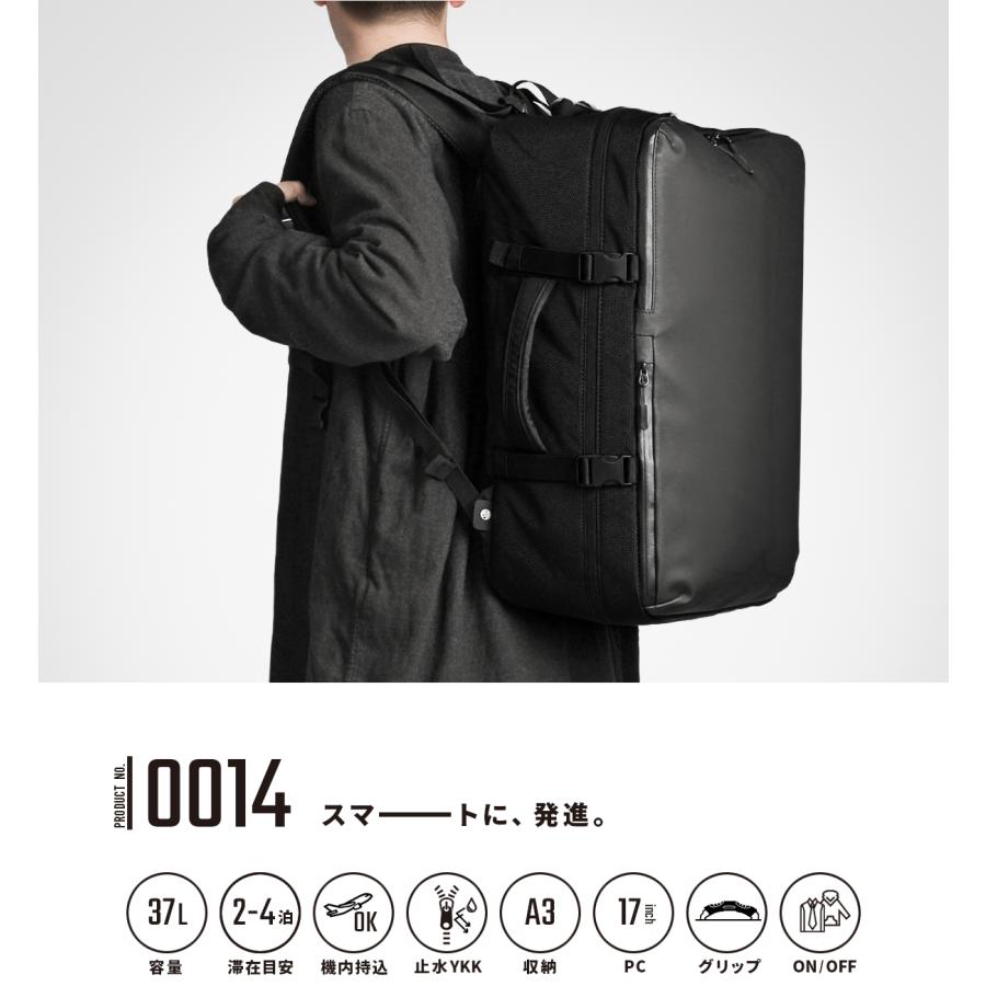最大42% 9/15限定 マンセル リュック 37L 機内持ち込み 大容量 大型 旅行 出張 通勤 2泊3日 メンズ トラベルリュック バックパック ブランド mansel 0014 | MAN-SEL | 03