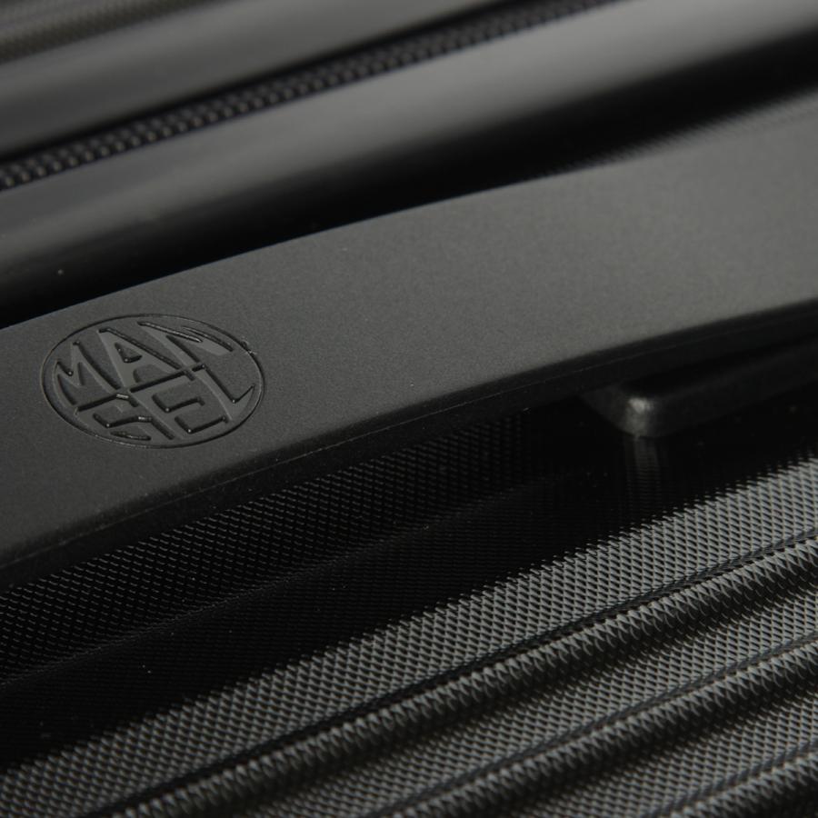 最大50% 1/8限定 マンセル スーツケース M 55L フロントオープン ストッパー付き 軽量 前開き ブランド キャリーケース Mサイズ mansel 0015 | MAN-SEL | 08