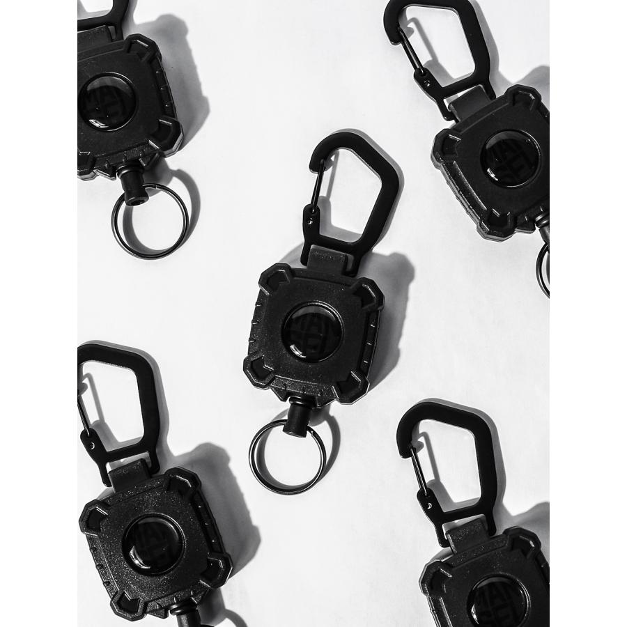 最大42% 3/11限定 メール便選択で送料無料 マンセル リールキーホルダー 金属ワイヤー カラビナ ブランド おしゃれ 鍵 軽量 伸びる リール メンズ mansel 0016 | MAN-SEL | 03